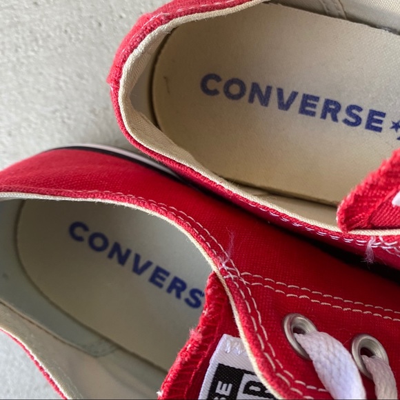Converse All Star Red Low Top - Picture 4 of 5